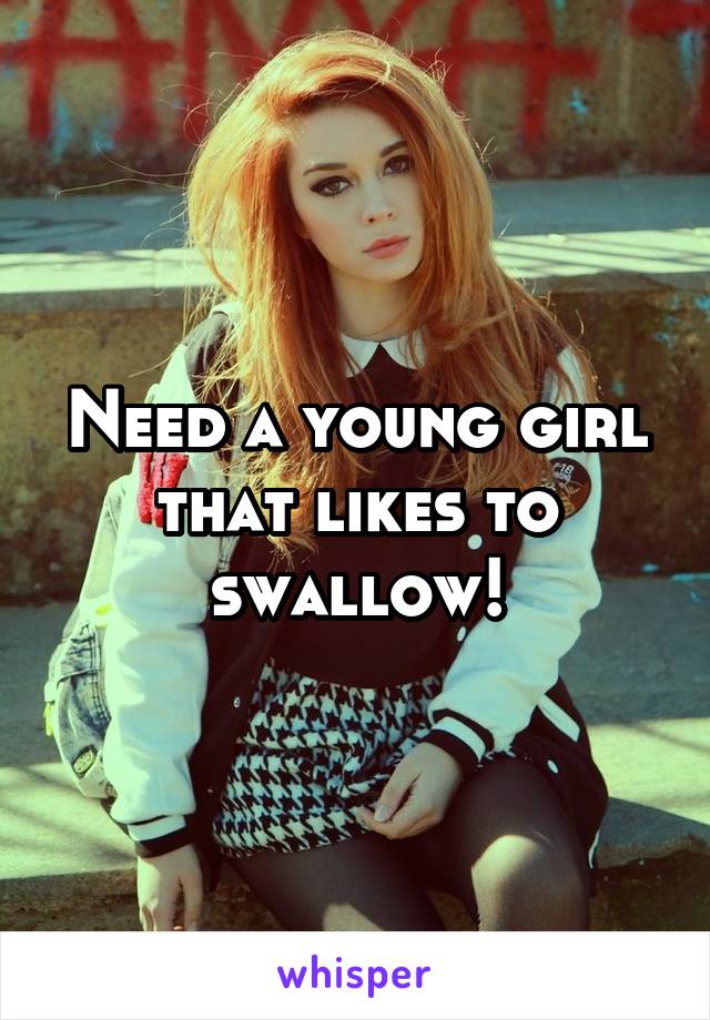Young Girls Swallow